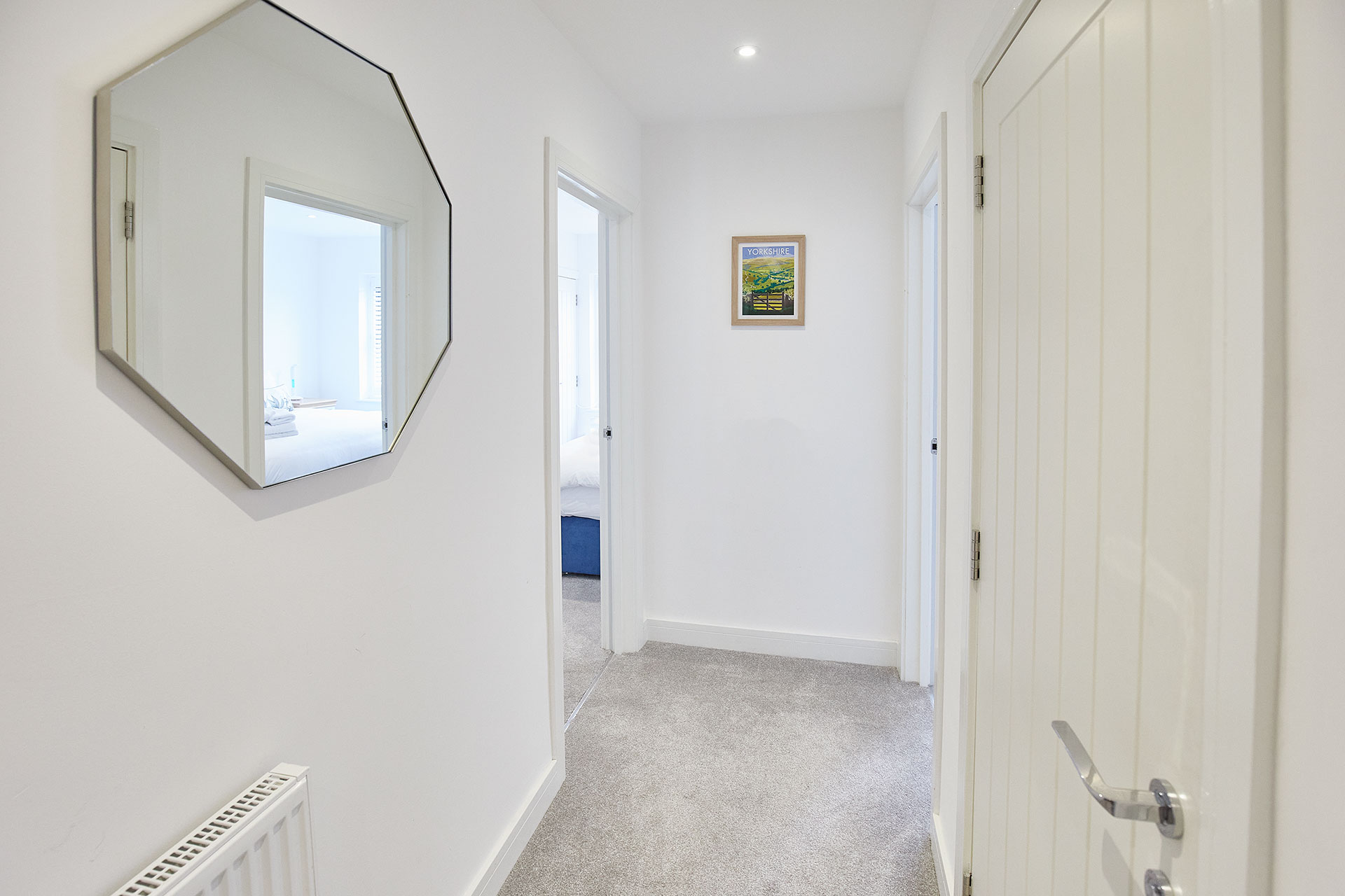 Bright hallway entrance